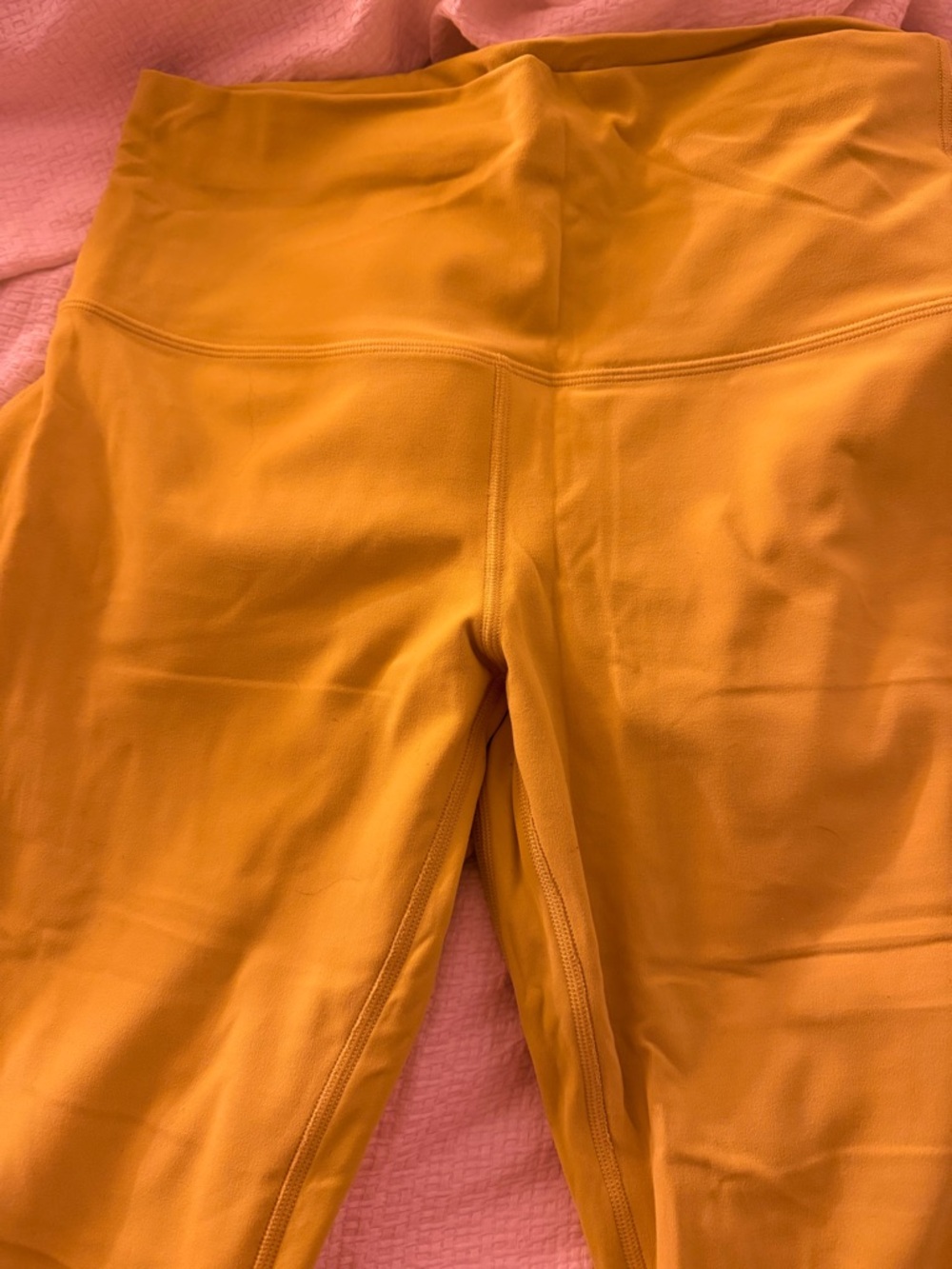 Lululemon Align High-Rise Pant 28" Yellow Serpentine - Picture 4 of 6